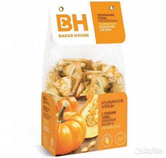 Хлебцы Baker House с Семенами Тыквы 250 г