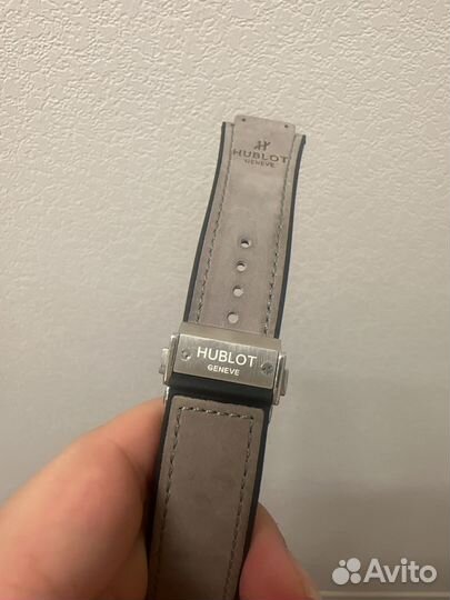 Часы мужские механические hublot grey