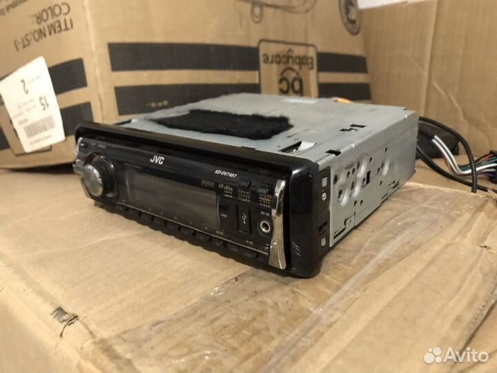 Процессорная магнитола JVC