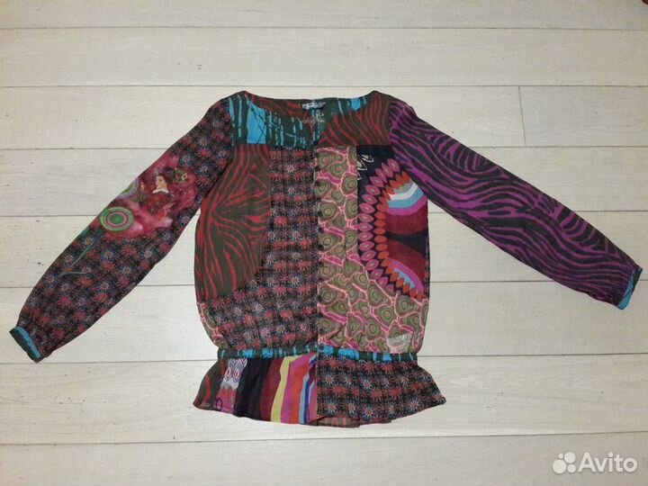 Блузка Desigual шифон б/у оригинал