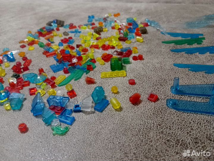 Прозрачные детали lego