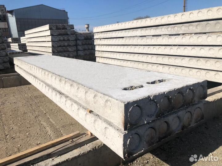 Плиты перекрытия пустотные