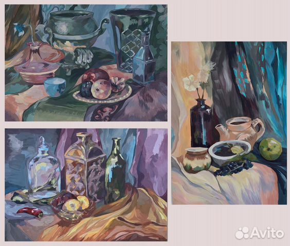 Картины гуашью. Картины для интерьера