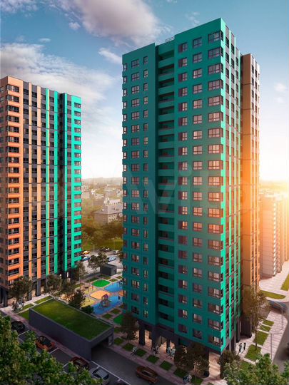 1-к. квартира, 28,9 м², 11/21 эт.