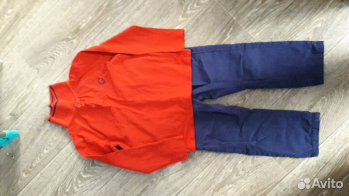 Пакет одежды на мальчика 2-3года