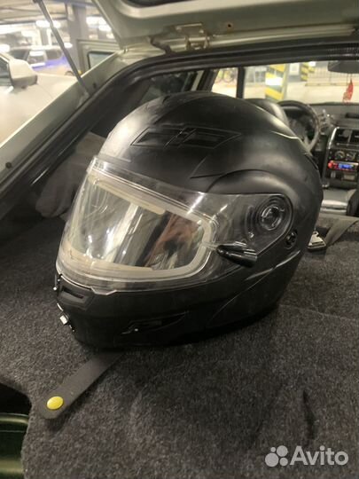 Шлем снегоходный с подогревом