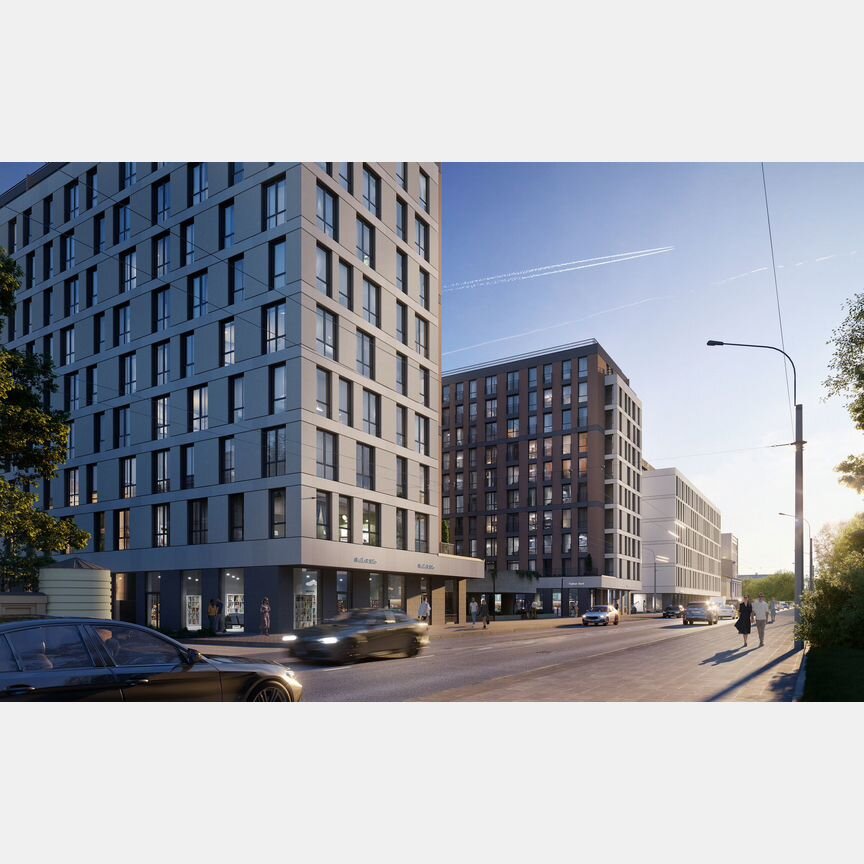 1-к. апартаменты, 40,3 м², 10/10 эт.