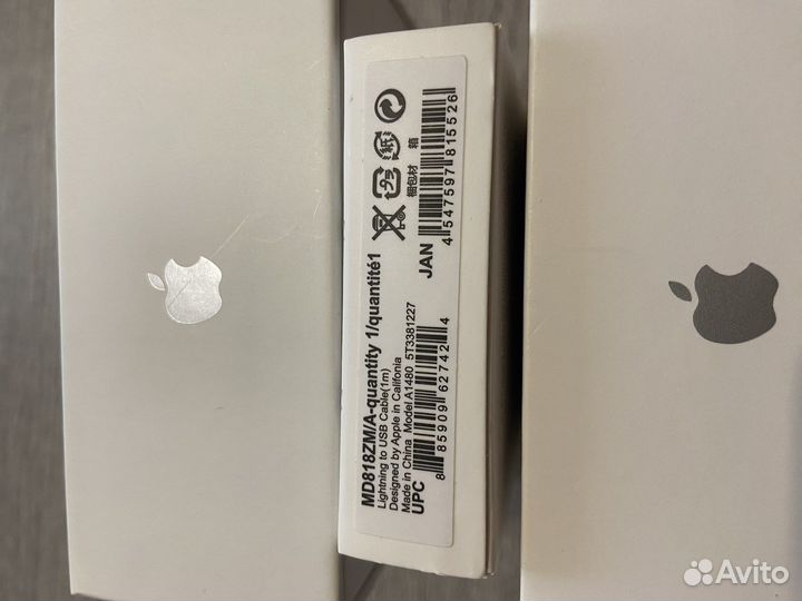 Кабель apple lightning usb