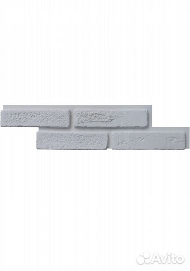 Искуственный камень гипсовый белый 0,55 m2