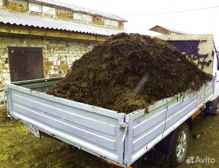 Чернозем, навоз с доставкой. Камаз 10 тонн