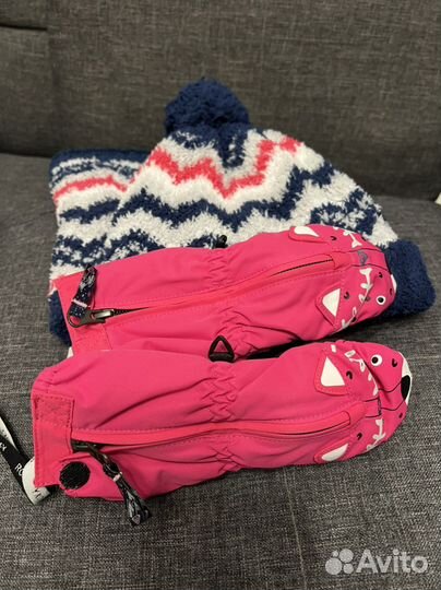 Краги варежки roxy