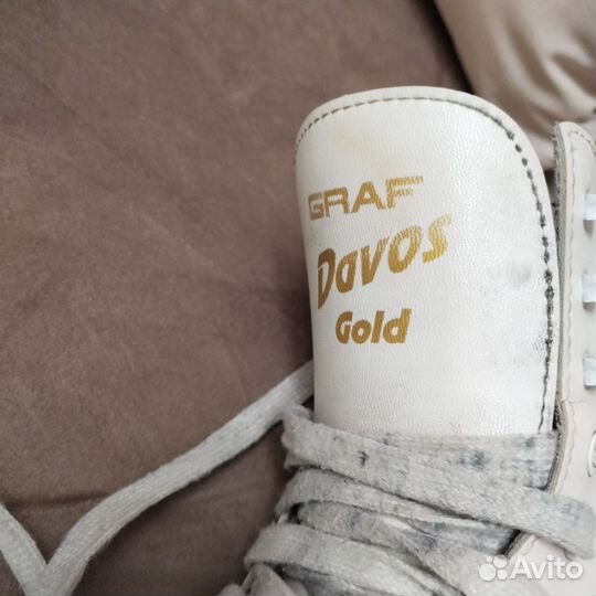 Коньки фигурные graf davos gold 31 размер