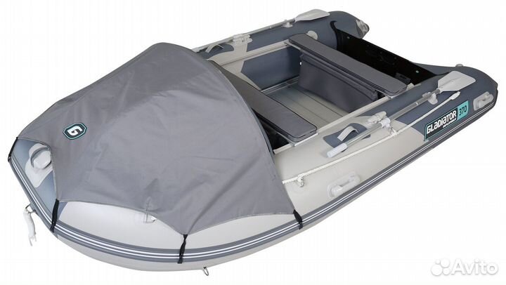 Мотор Gladiator 9.9Pro + Лодка Gladiator C 370 AL