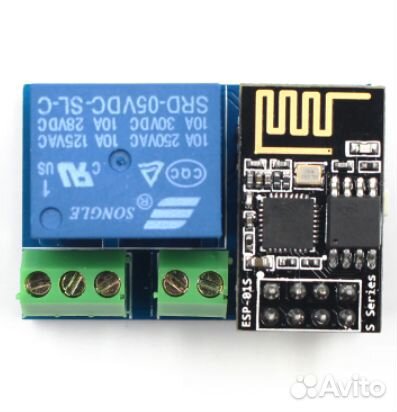 Релейный модуль ESP8266 с Wi-Fi