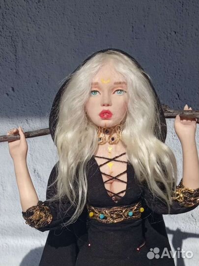 Авторская кукла ручной работы, Ведьма