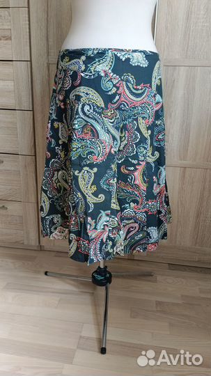 Юбка Monsoon (Англия) 52-54, uk 18, хлопок, бохо