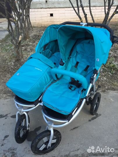 Коляска для двойни Bumbleride Indie Twin 2 в 1