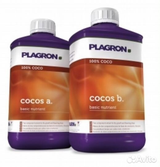 Базовые удобрения Plagron Cocos A+B 1 л