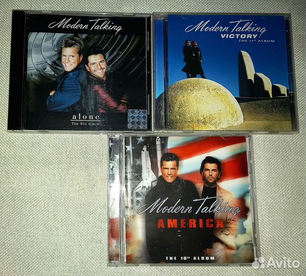 Cd диски Modern Talking (3шт)