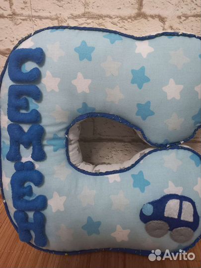 Подушка-буква с именем