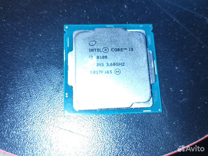 Процессор intel i3 8100