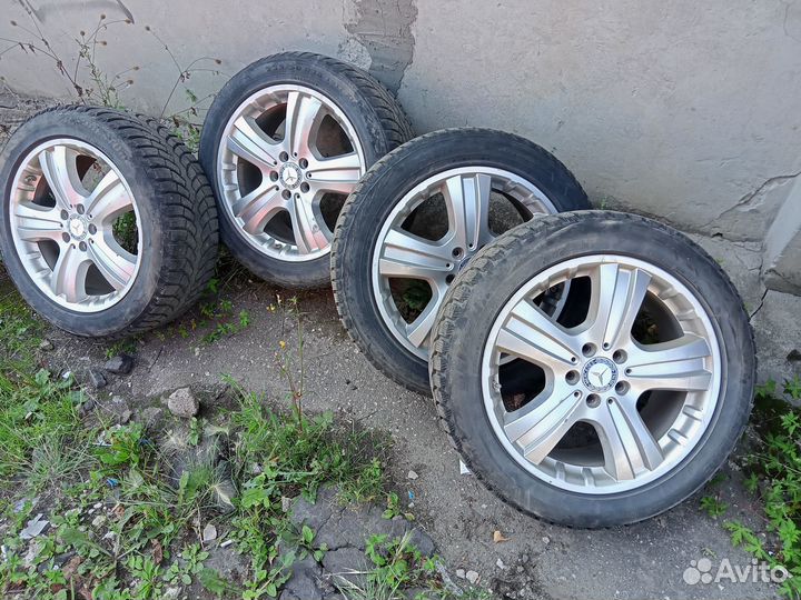 Оригинальные диски на mercedes r18