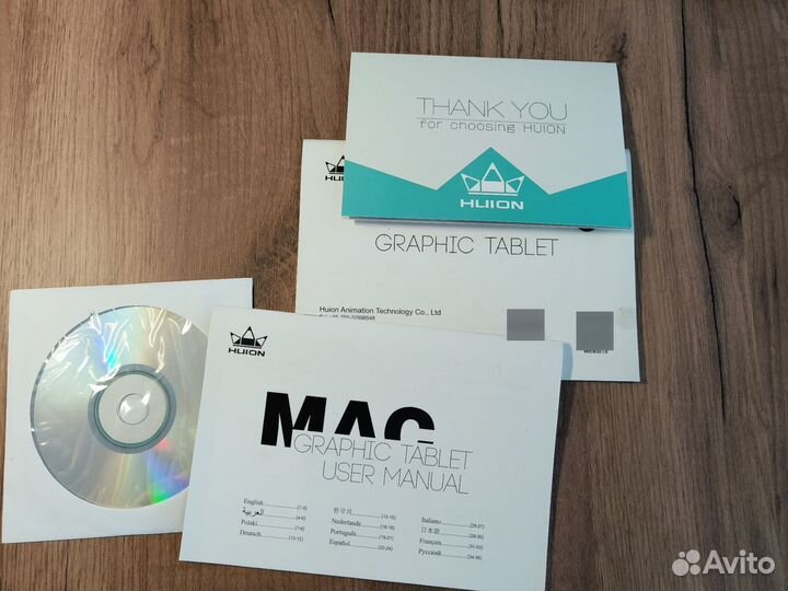 Графический планшет huion