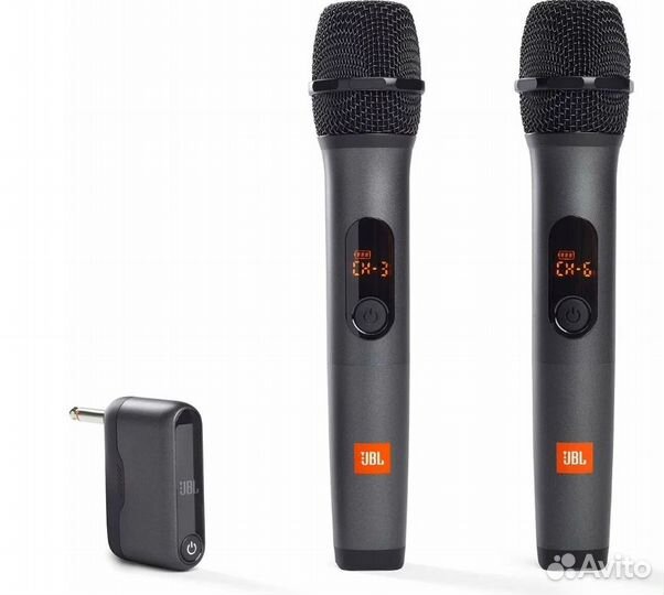 Микрофон проводной JBL Wireless Microphone Set, ра