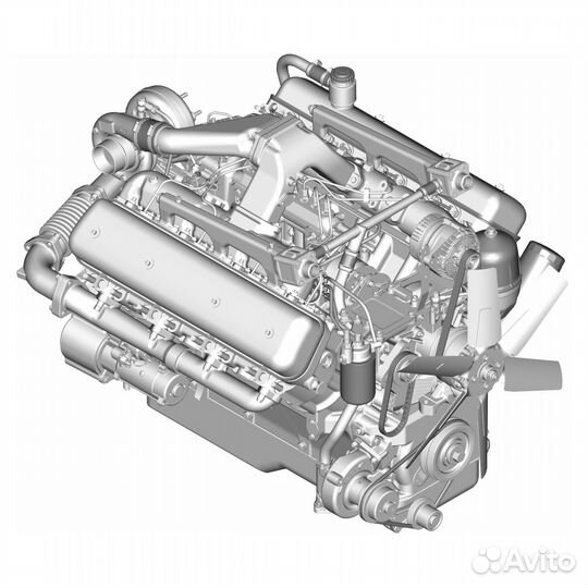Новый двигатель ямз 238нд8 от создателей