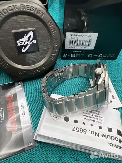 Мужские наручные часы Casio G-Shock GST-B400D-1A