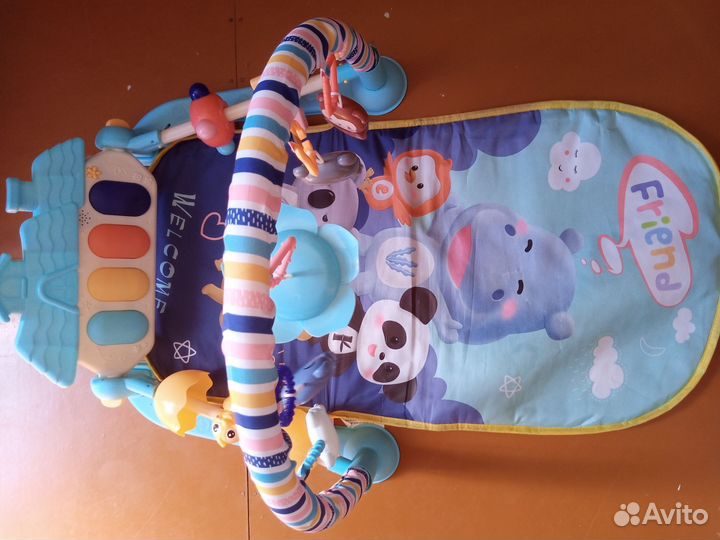 Развивающий, музыкальный коврик для детей