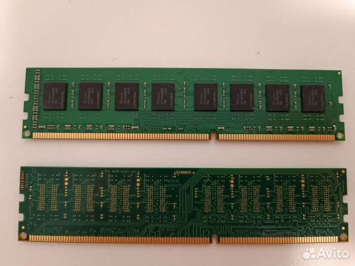 Оперативная память DDR3 8gb 4gb