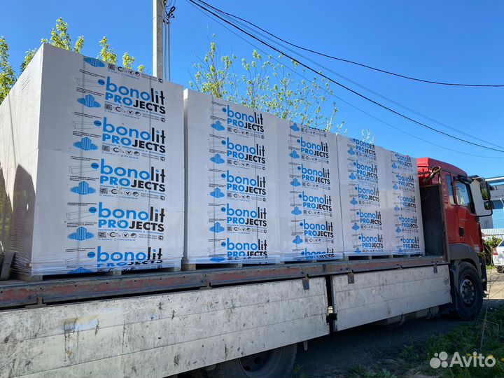 Газобетон, Газоблоки Бонолит Д600