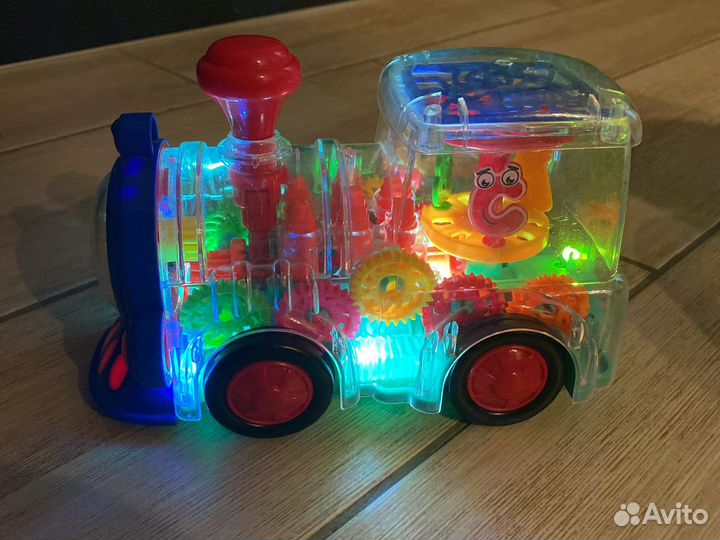 Паровозик интерактивный музыкальный