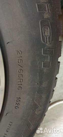 Bfgoodrich G-Force Stud 215/65 R16