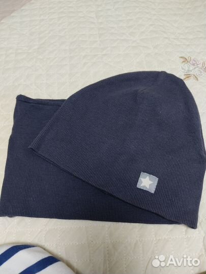 Шапки и снуды пакетом для мальчика на 2-4 года