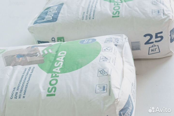 Bergauf Isofasad Клей для плит из пенополистирола и минваты 25кг