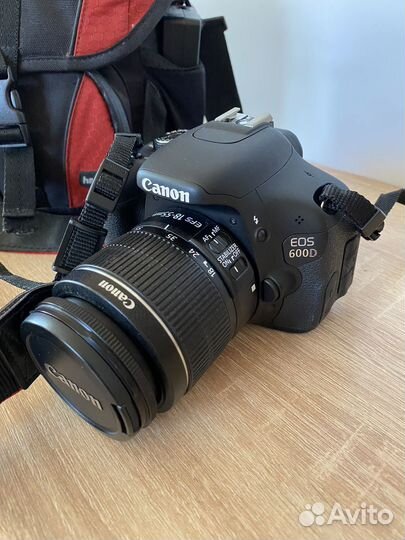 Зеркальный фотоаппарат canon eos 600d