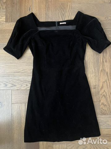 12 storeez платье бархатное