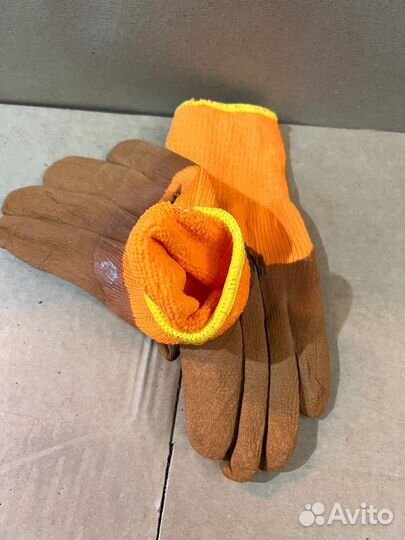 Перчатки акриловые утепленные рабочие