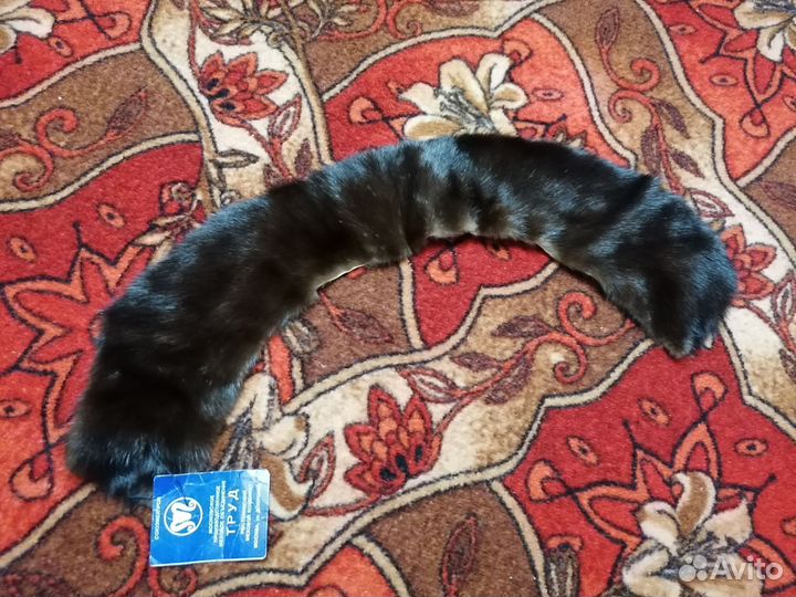 Воротник из норки