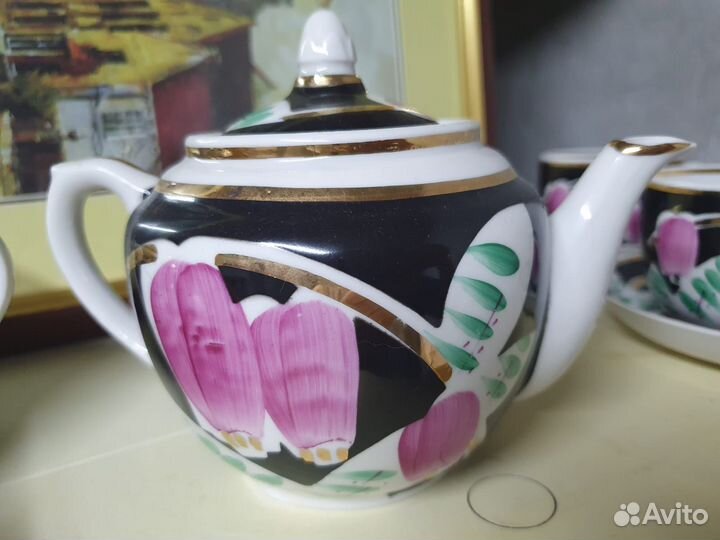 Чайный сервиз вербилки СССР