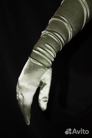 Перчатки женские длинные