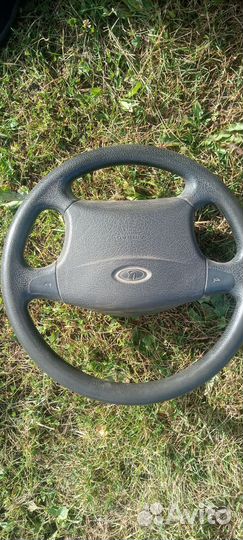 Руль priora с подушкой