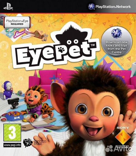 EyePet PS3 рус. б\у