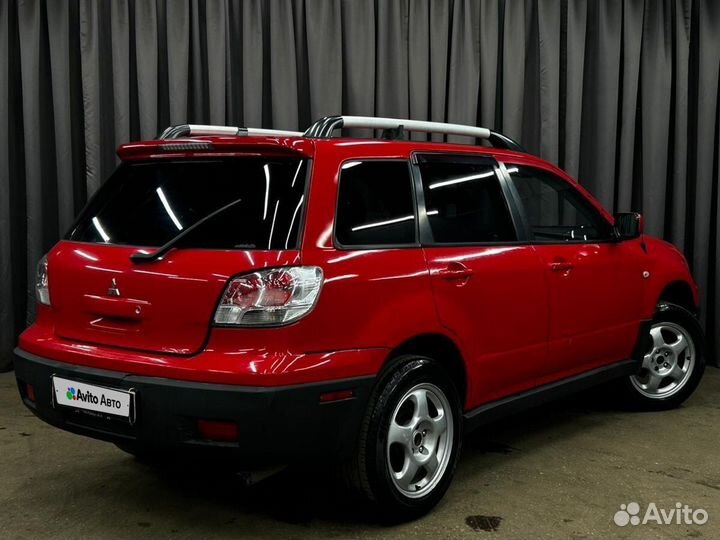 Mitsubishi Outlander 2.4 AT, 2003, 173 000 км