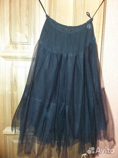 Нарядное шелковое платье 42р