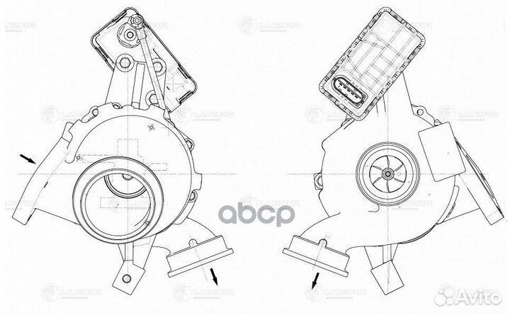 Турбокомпрессор для а/м Mercedes-Benz Sprinter