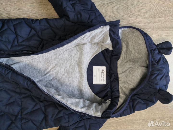 Комьбинизон демисезонный детский 80