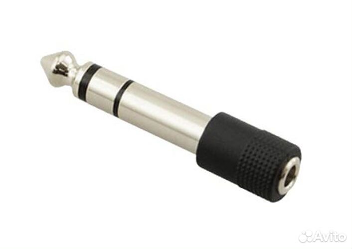Адаптер переходник jack 3.5 на jack 6.3